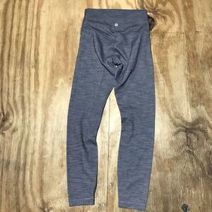 Lululemon Align Legging Women 4 Gray Pant Pull on @H4